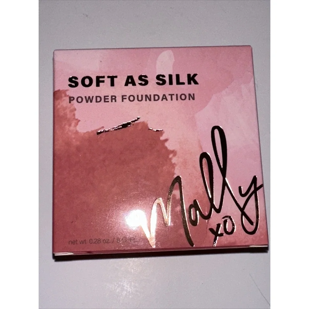Mally Beauty Soft As Silk‎ Powder Foundation Rich 0.28oz NIB Skin Blurring